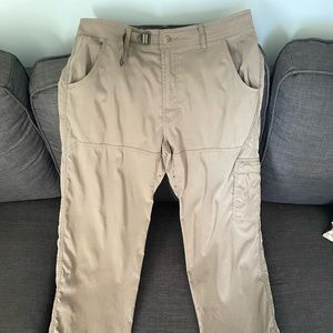 Prana Stretch Zion Pants Large x 34